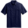 True Navy front - Port Authority Short Sleeve UV Daybreak Shirt