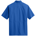 True Royal back - Port Authority Short Sleeve UV Daybreak Shirt