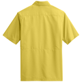 Yellow back - Port Authority Short Sleeve UV Daybreak Shirt