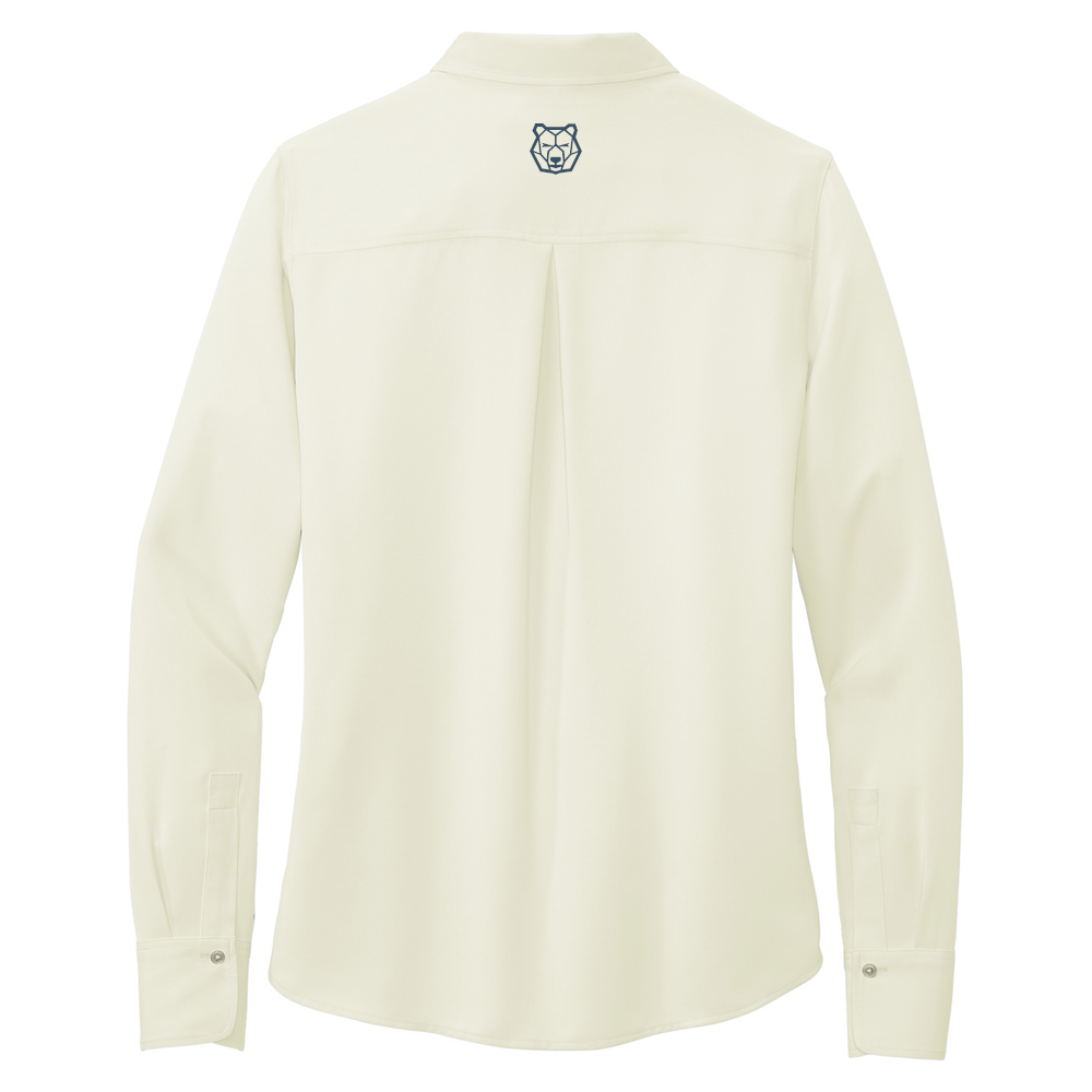 Kodiak Brooks Brothers® Women’s Full-Button Satin Blouse