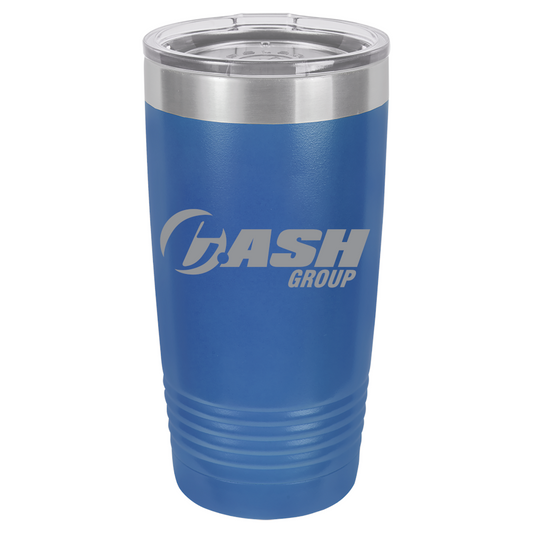 C. Ash Vacuum Insulated Tumbler with Clear Lid